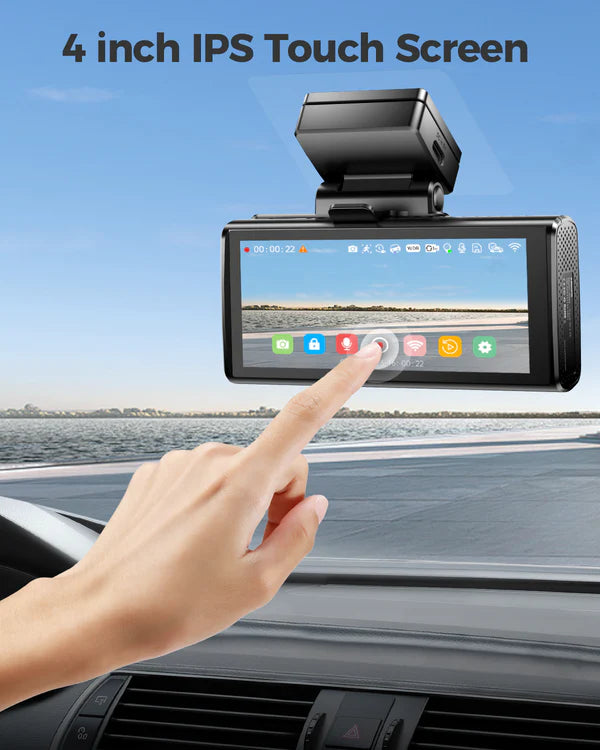 AZDOME M580 3CH Dash Cam 5K with 4