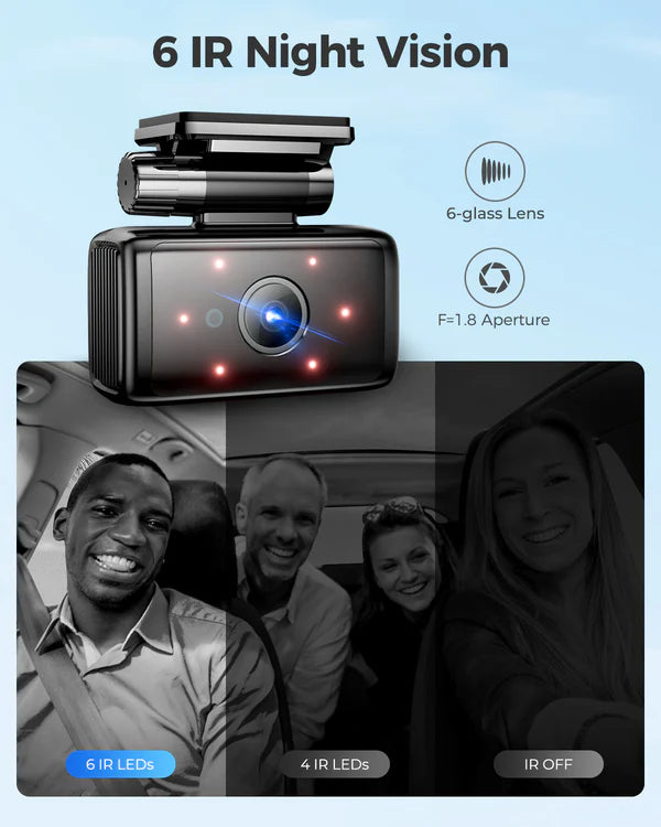 AZDOME M580 3CH Dash Cam 5K with 4