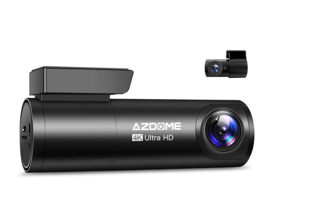 AZDOME M300S Car Recorders 4K+1080P Rear Camera 800MP Lens GPS Wifi...
