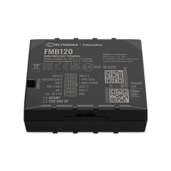 FMB120 - 2G Bluetooth Advanced GPS Tracker