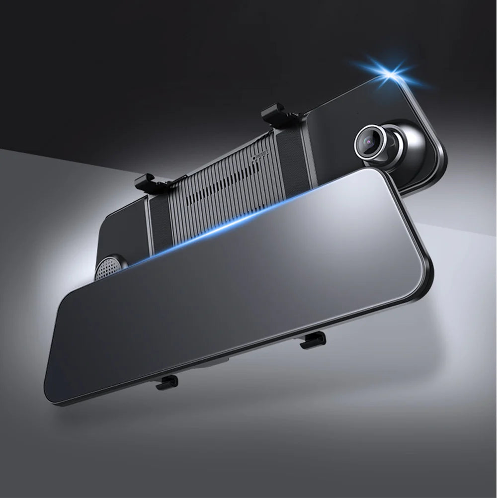 AZDOME AR09 QuadHD 2CH 2K+1080P Full Mirror Wifi Touch , GPS, G-Sen...